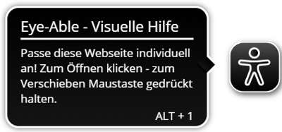 vorheriger Text: "Passe diese Webseite indivduell an! Zum Öffnen klicken - zum Verschieben Maustaste gedrückt halten."